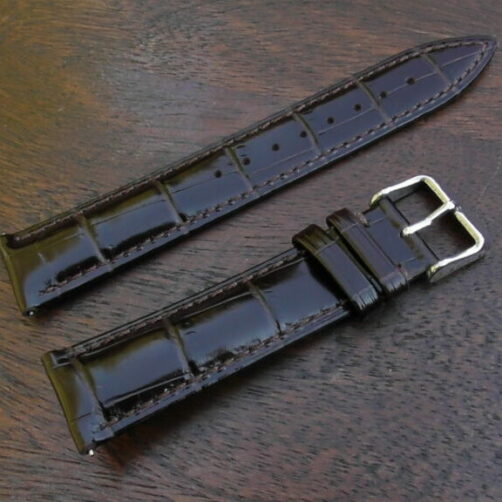 quick release leather watch strap