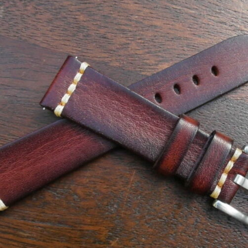 flaxton italian calf leather watch strap