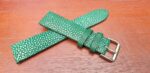 green stingray watch strap