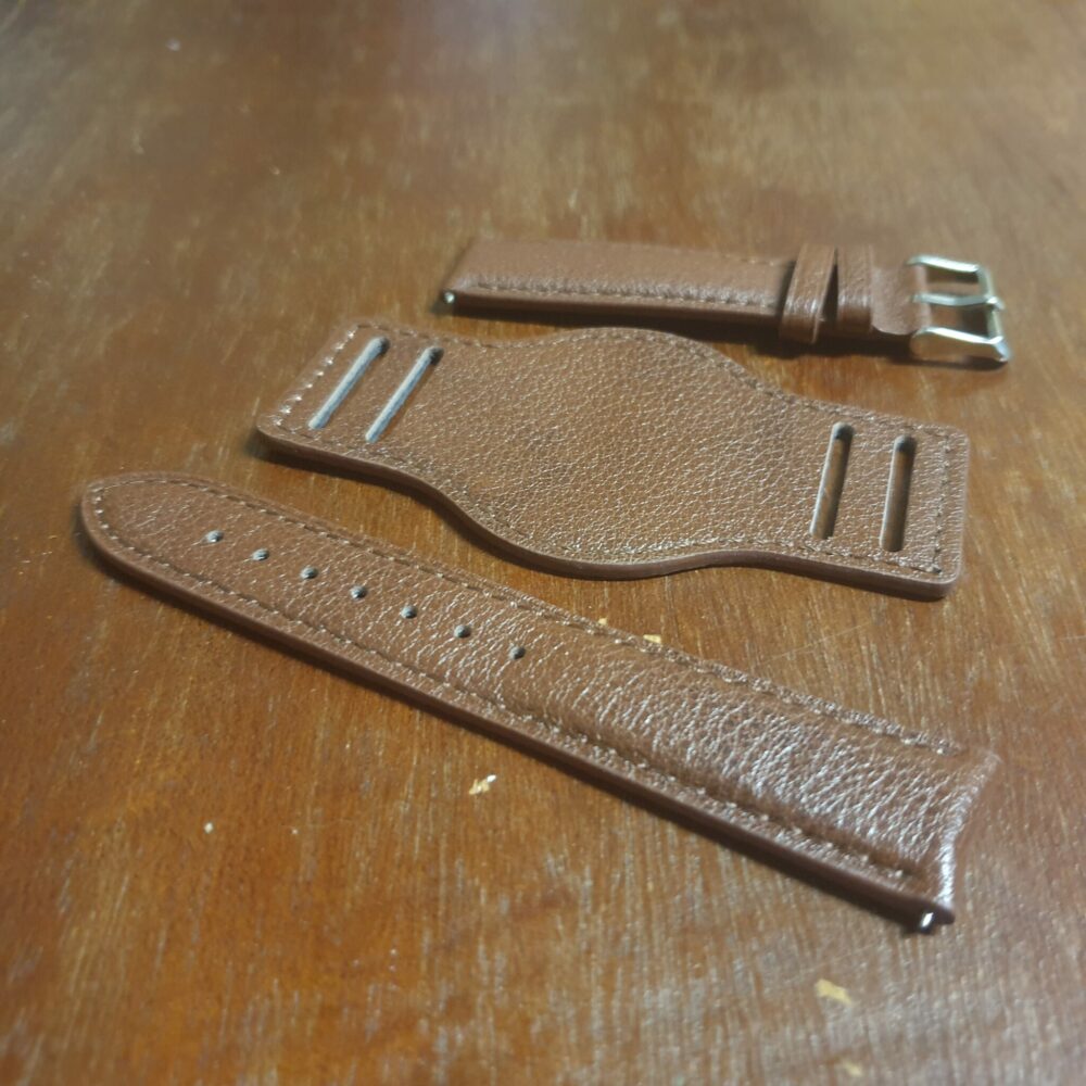 brown bund strap