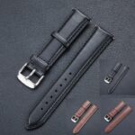 banya plain leather watch strap showing all colours