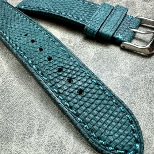 genuine lizard leather watch strap