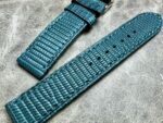 lizard skin watch strap exotic green