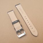 underside of kilcoy leather watch strap showing quick release spring bars