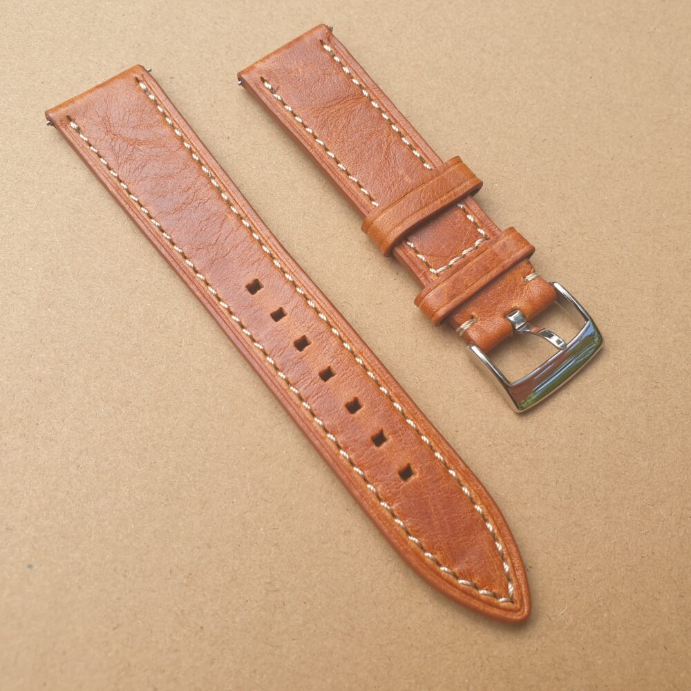 cognan leather watch strap top grain leather